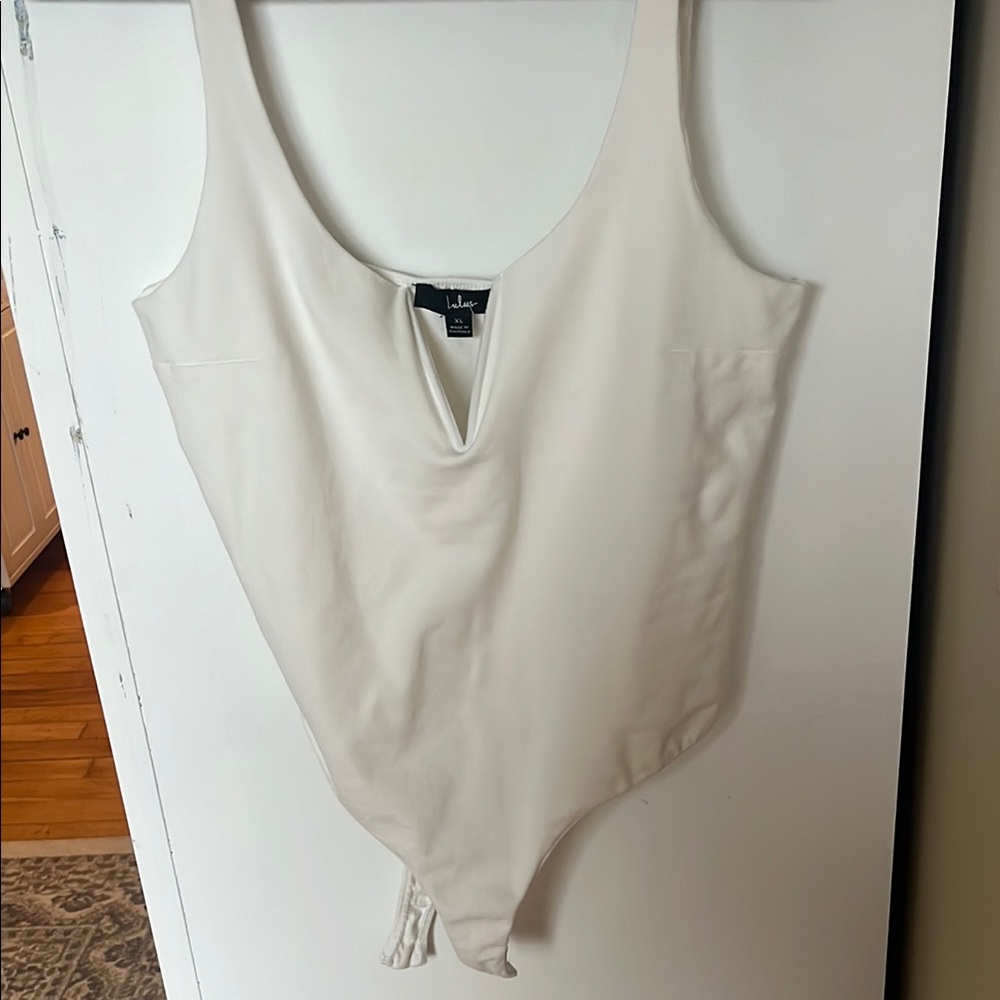 Lulu’s White Bodysuit